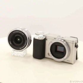 【中古】SONY(ソニー) α6000 パワーズームレンズキット シルバー ILCE-6000L 【305-ud】