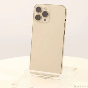 ソフマップ 〔中古品〕 iPhone13 Pro Max 256GB ゴールド MLJA3J／A SIMフリー【295】