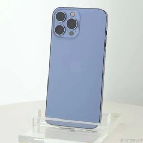 ソフマップ 〔中古品〕 iPhone13 Pro Max 256GB シエラブルー MLJD3J／A SIMフリー【262】