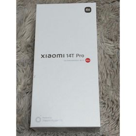シャオミ(Xiaomi)のXiaomi 14T PRO 512GB チタングレー 新古品(スマートフォン本体)