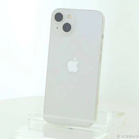 ソフマップ 〔中古品〕 iPhone13 128GB スターライト MLND3J／A SIMフリー【348】