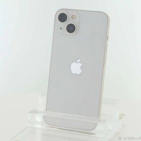 ソフマップ 〔中古品〕 iPhone13 128GB スターライト MLND3J／A SIMフリー【344】