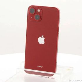 ソフマップ 〔中古品〕 iPhone13 128GB プロダクトレッド MLNF3J／A SIMフリー【196】