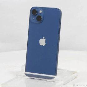 ソフマップ 〔中古品〕 iPhone13 128GB ブルー MLNG3J／A SIMフリー【295】