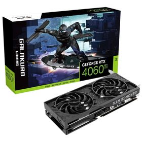 [14日間保証付き] GALAKURO GAMING GeForce RTX 4060 Ti 搭載 グラフィックボード [GG-RTX4060Ti-E8GB/OC/DF] グラフィックボード