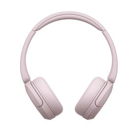 ソニー(SONY) ワイヤレスヘッドホン WH-CH520 ピンク Bluetooth 軽量設計 約147g 専用アプリ対応により好みの音質にカスタマイズできる「イコライザー」設定対応 最大50時間連続再生 3分充電で最大1.5時間再生 急速充電対応 マルチポイント対応 マイク付き ハンズフリー通話