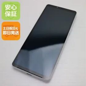 超美品 Xperia 10 V XQ-DC44 ホワイト SIMフリー スマホ SONY 即日発送 土日祝発送OK 05000