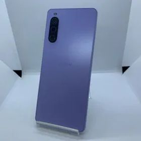 ★【中古品】au Xperia 10 Ⅴ 128GB SOG11 パープル