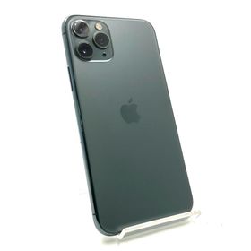 アップル(Apple)の【全額返金保証】【最速発送】Apple iPhone iPhone 11 Pro 64GB ミッドナイトグリーン au SIMフリー 動作確認済(スマートフォン本体)