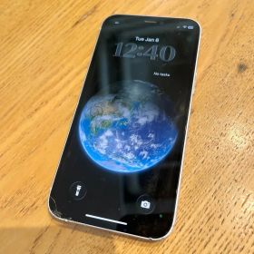 【特価!】iPhone12mini 128GホワイトSIMフリー 【バッテリー100%】