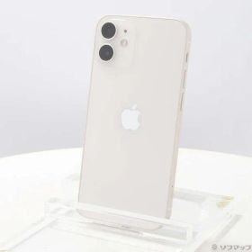 ソフマップ 〔中古品〕 iPhone12 mini 128GB ホワイト MGDM3J／A SIMフリー【352】