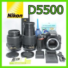 お子様も風景も綺麗に❗️Nikon D5500✨すぐ使えてWi-Fiでスマホ転送