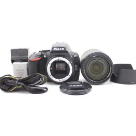 ショット数4271！■美品■ Nikon デジタル一眼レフカメラ D5500 18-140 VR レンズキット ブラック ♯97033