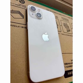 アップル(Apple)の美品‼️iPhone13 128GB スターライト SIMフリー(スマートフォン本体)
