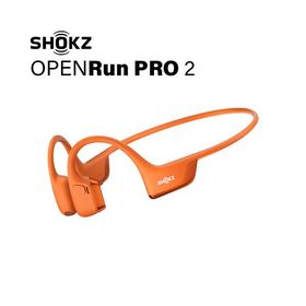 SHOKZ 新世代ワイヤレス骨伝導イヤホン OpenRunPRO2 オレンジ SKZ-EP-000031