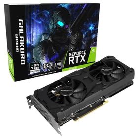 [14日間保証付き] GALAKURO GAMING NVIDIA GeForce RTX 3060 Ti 搭載 グラフィックボード [GG-RTX3060Ti-E8GB/DF/LHR] グラフィックボード
