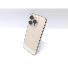 【中古】Apple docomo 【SIMフリー】 iPhone 14 Pro 256GB ゴールド MQ173J/A【熊本】保証期間１ヶ月【ランクC】