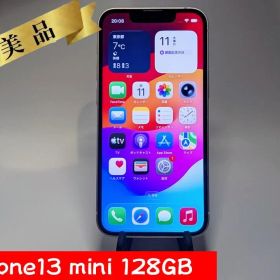 【美品】 Apple iPhone 13 mini MLJF3J/A ピンク バッテリー最大容量83% 赤ロム保証/おまけ付き