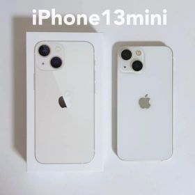 【美品】iPhone 13mini 128GB スターライト SIMフリー 本体