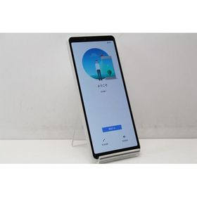 スマートフォン 本体 Xperia 10 II SOV43 SONY au SIMロック解除済み SIMフリー 残債なし 64GB ホワイト