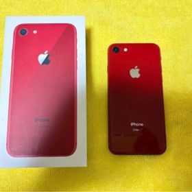 Apple iPhone8 RED 赤 64g 箱あり