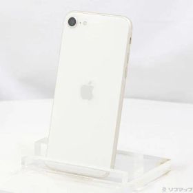 ソフマップ 〔中古品〕 iPhone SE 第3世代 128GB スターライト MMYG3J／A SIMフリー 〔ネットワーク利用制限▲〕【247】