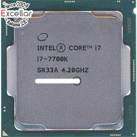 インテル(intel)のCore i7 7700K 4.2GHz LGA1151 91W SR33A(PCパーツ)