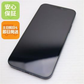 アイフォーン(iPhone)の超美品 SIMフリー iPhone12 128GB ブラック M888(スマートフォン本体)