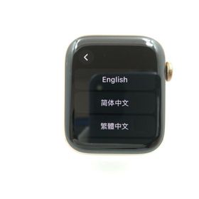【中古】Apple Apple Watch Series5 Cellular 44mm ゴールドステンレスケース (バンド無し)【福岡筑紫】保証期間１ヶ月【ランクB】