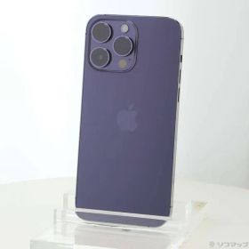 ソフマップ 〔中古品〕 iPhone14 Pro Max 512GB ディープパープル MQ9J3J／A SIMフリー【344】