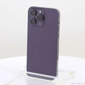ソフマップ 〔中古品〕 iPhone14 Pro Max 1TB ディープパープル MQ9N3J／A SIMフリー【258】