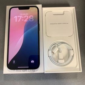 中古品 国内版 SIMフリー iPhone13 128GB ブルー色
