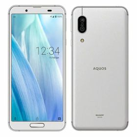 【中古】【安心保証】 AQUOS sense3 SHV45[64GB] UQモバイル シルバーホワイト