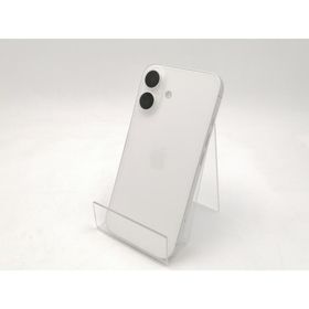 【中古】Apple 国内版 【SIMフリー】 iPhone 16 256GB ホワイト MYDX3J/A【ECセンター】保証期間１ヶ月【ランクA】