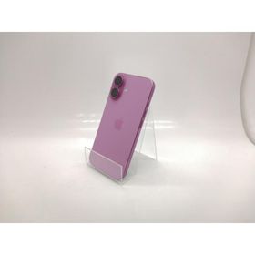 【中古】Apple 国内版 【SIMフリー】 iPhone 16 128GB ピンク MYDT3J/A【DS秋葉】保証期間１ヶ月【ランクA】