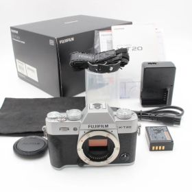 ショット数3430 【美品】 FUJIFILM 富士フイルム X-T20 ボディ ミラーレス一眼カメラ 付属品付き 96016