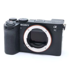 【中古】 《良品》 SONY α7C II ボディ ILCE-7CM2 B ブラック 【ファインダーユニットトップカバー外装部部品交換/センサークリーニング/各部点検済】 [ デジタルカメラ ]
