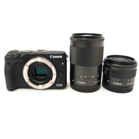 中古 ミラーレス一眼カメラ ダブルズームキットCanon キヤノンEOS M3 ダブルズームキット 231044000451コンディションランク【AB】（商品 No.69-0）