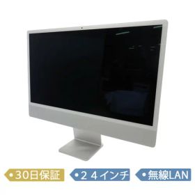 【中古】Apple iMac/Apple M1（8コアCPU/7コアGPU）/メモリ 16GB/SSD 512GB/2021/24インチ/macOS （13.7）/MGTF3J/A/デスクトップ【A】