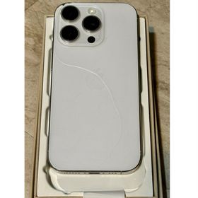 アップル(Apple)のiPhone16 Pro 128GB ホワイトチタニウム(スマートフォン本体)