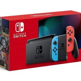 【新品】 Nintendo Switch 本体 (ニンテンドースイッチ) Joy-Con(L) ネオンブルー/(R) ネオンレッド (バッテリー持続時間が長くなったモデル)