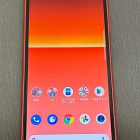 Xperia 8 64GB オレンジ au -HO589-