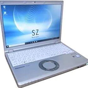 【中古-非常に良い】中古パソコン ノートパソコン Panasonic Let's note SZ5 CF-SZ5 Core i5 6300U 2.40GHz 8GBメモリ SSD 256GB Windows10 Pro 64bit 搭載 12.1型ワ