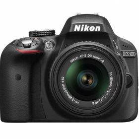 【中古】 Nikon デジタル一眼レフカメラ D3300 18-55 VR IIレンズキット ブラック D3300LKBK 当店保証30日間 人気 ミラーレス 一眼レフ 交換レンズ カメラ