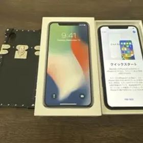 Apple iPhone X スペースグレー 本体