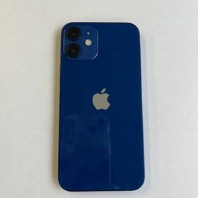美品 iPhone 12 mini 128GB ブルー バッテリー100% - 3666