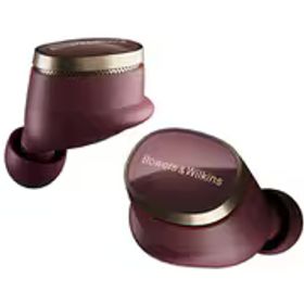 B&W ビーアンドダブリュ 完全ワイヤレスイヤホン Pi8 アクティブノイズキャンセリング/Bluetooth対応 ダークバーガンディ PI8/DB