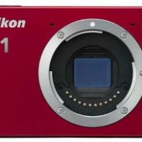 【中古】Nikon 1 j1 10.1 MP HDデジタルカメラボディのみ(レッド)当店保証30日間 人気モデル 高画質 売れ筋
