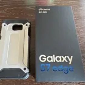 【美品】docomo Galaxy S7 edge 本体 箱付 ケースおまけ