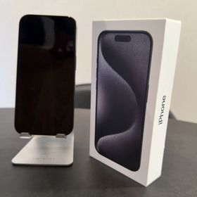 アイフォーン(iPhone)のiPhone 15 Pro ブラックチタニウム 256GB SIMフリー(スマートフォン本体)